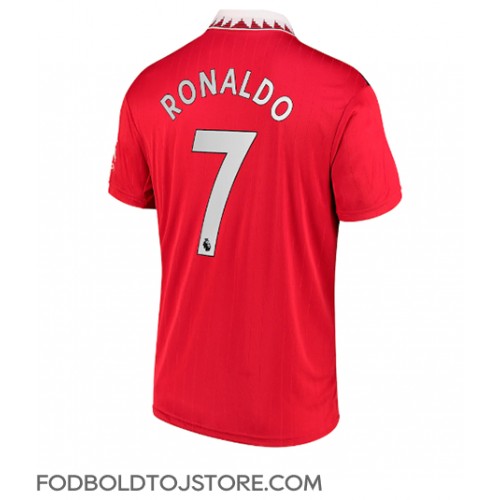 Manchester United Cristiano Ronaldo #7 Hjemmebanetrøje 2022-23 Kortærmet